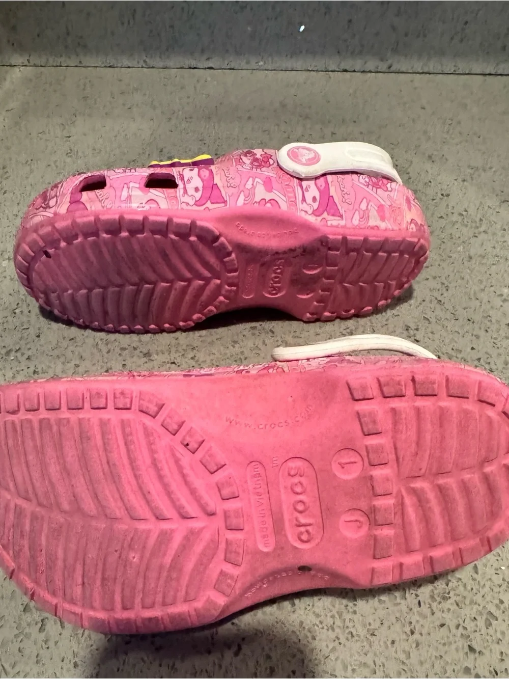 Pink Kids Sanrio Crocs